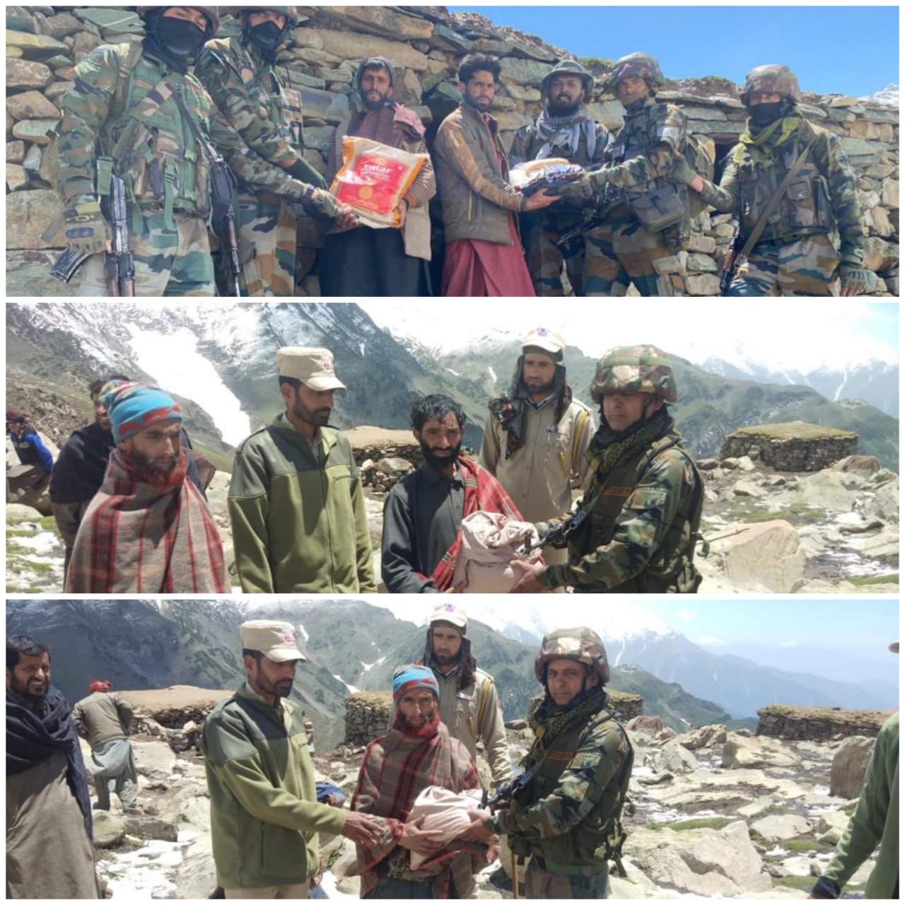 'INDIAN ARMY LAUNCHES RESCUE OPERATIONS TO PROVIDE RELIEF AND SUCCOUR TO STRANDED'